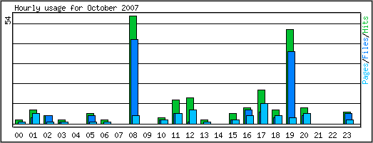 Hourly usage