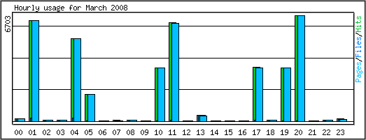Hourly usage