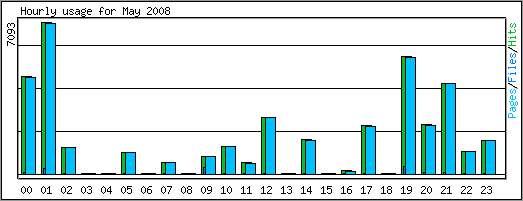 Hourly usage
