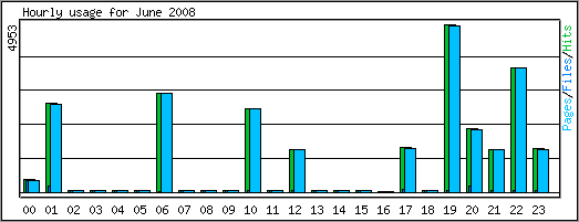 Hourly usage