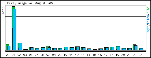 Hourly usage