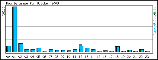 Hourly usage