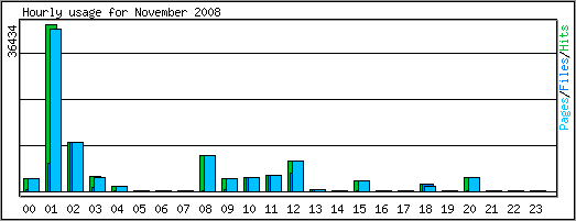 Hourly usage
