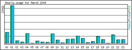 Hourly usage