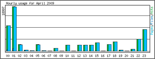 Hourly usage