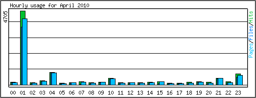 Hourly usage