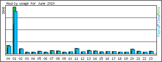 Hourly usage