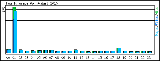 Hourly usage