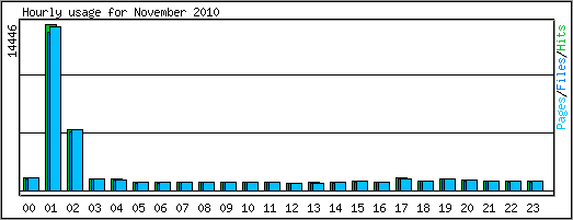 Hourly usage