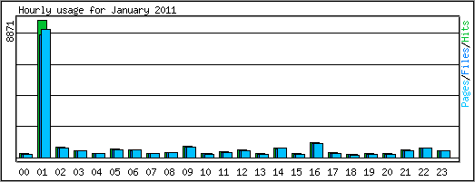 Hourly usage