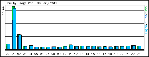 Hourly usage