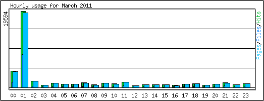 Hourly usage